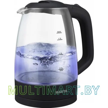 Электрочайник Marta MT-1077 (черный жемчуг)